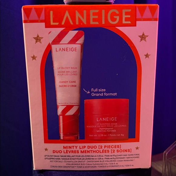 LANEIGE Minty Lip Duo and Water Sleeping Mask Set - Picture 3 of 3